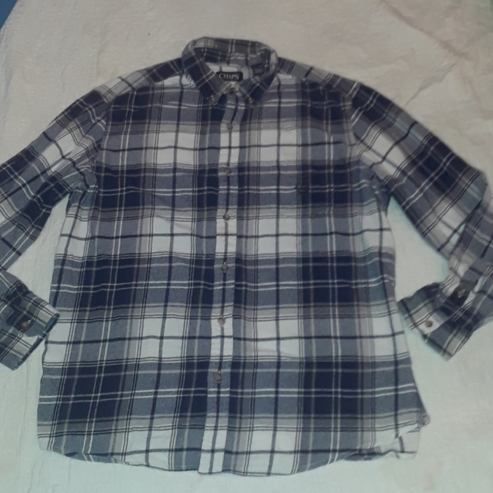 Chaps flannel shirt - Picture 1 of 5
